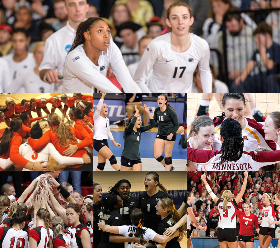 Volleyball Report B1G is best of the best Big Ten Network