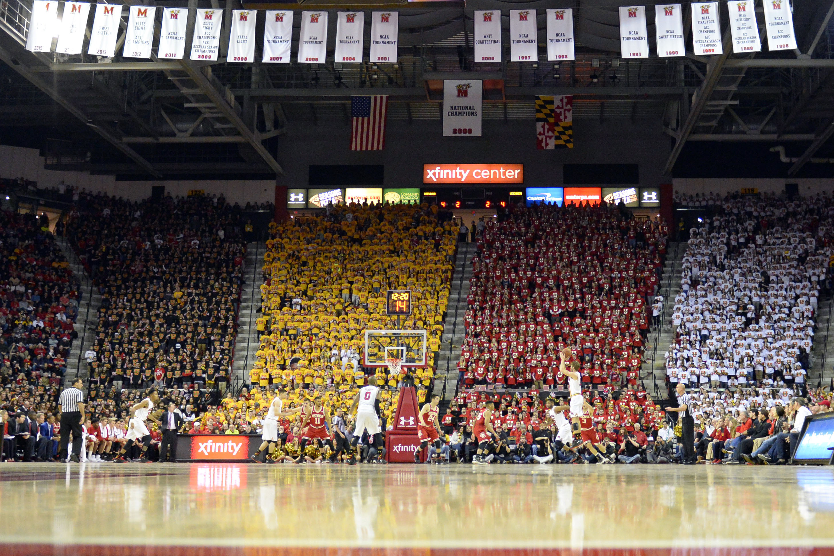 Watch Maryland basketball fans pull off Flash Mob IV Big Ten Network