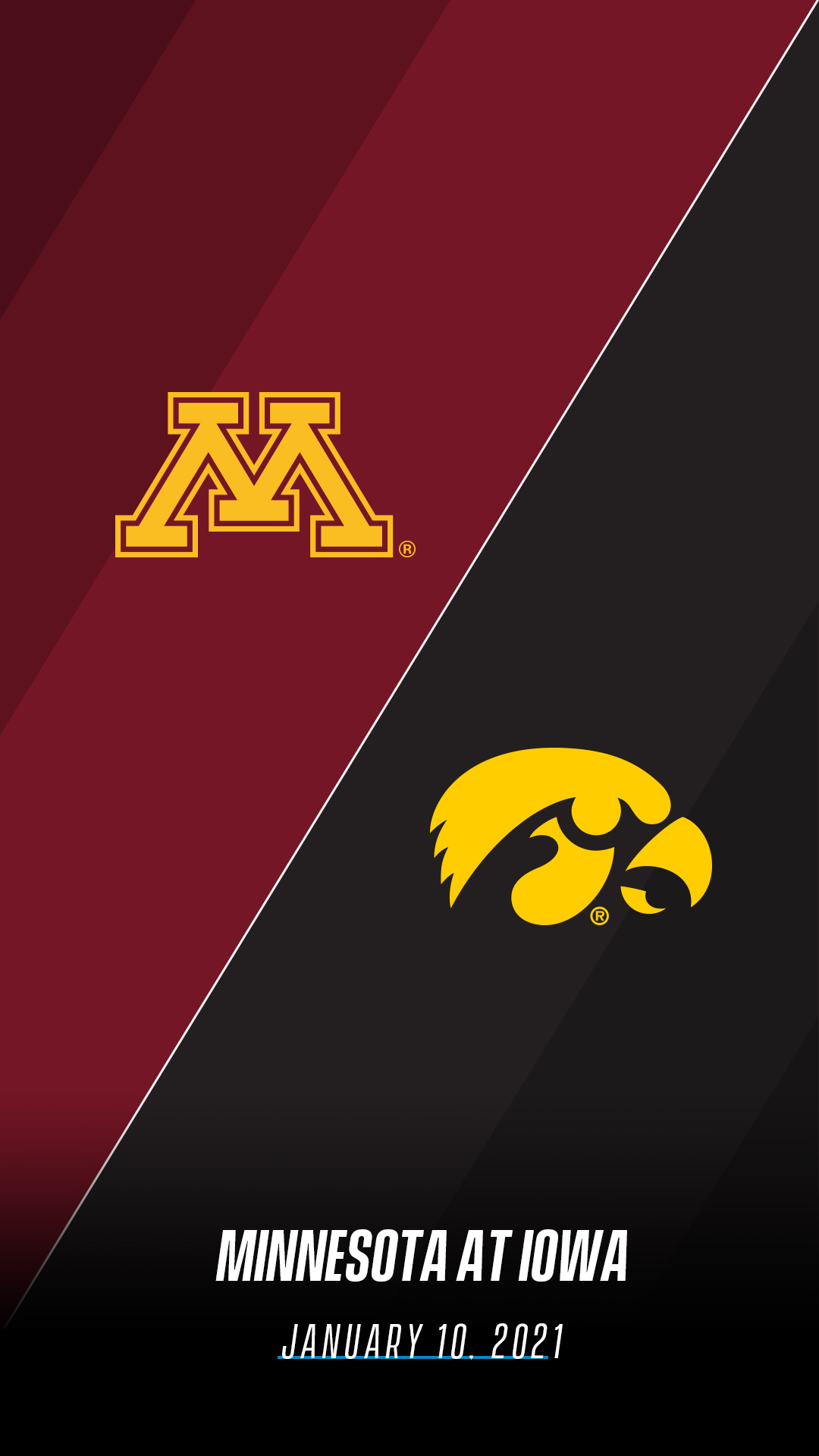 Minnesota at Iowa Jan. 10, 2021 Big Ten Basketball Big Ten Network