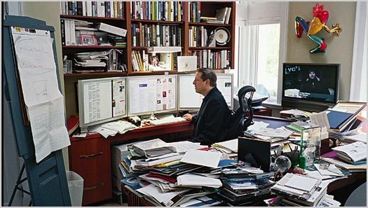 The Organized Chaos Of A Work Desk Beyond The Rhetoric