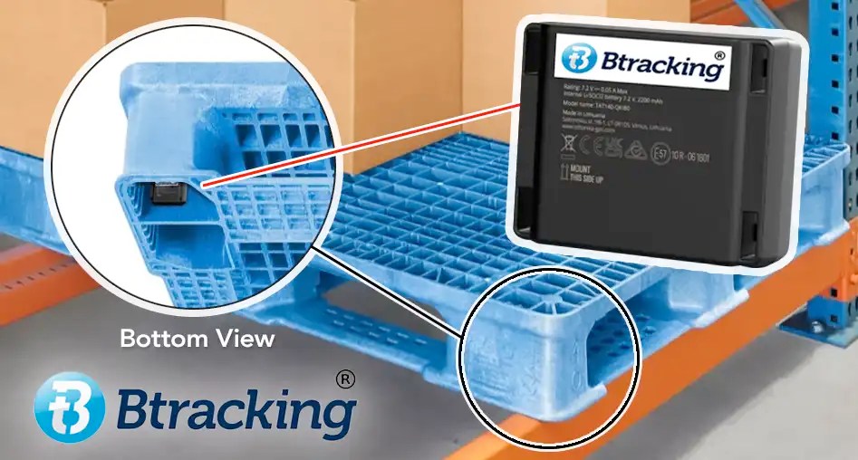 Pallet Tracker Durable Pallet Package & Equipment Trackers