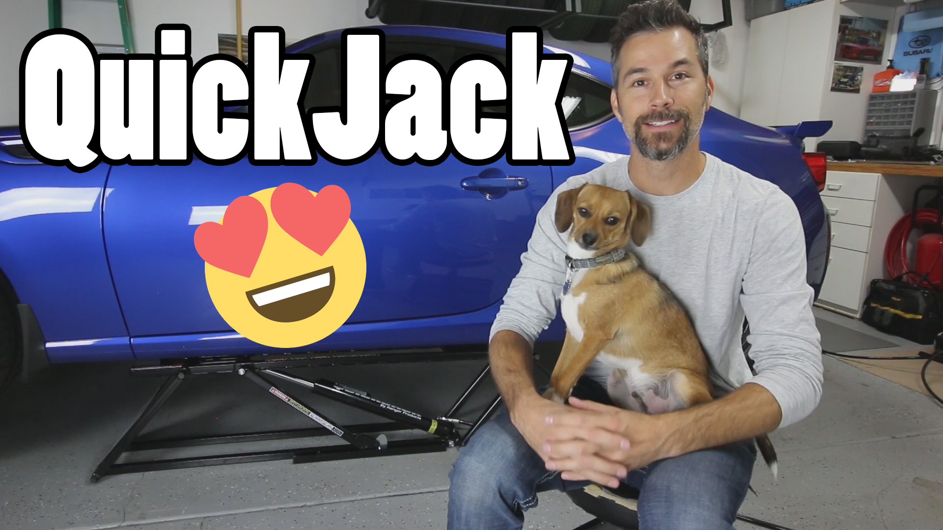 The QuickJack car lift is amazing! The BTR Garage Car Reviews & Car