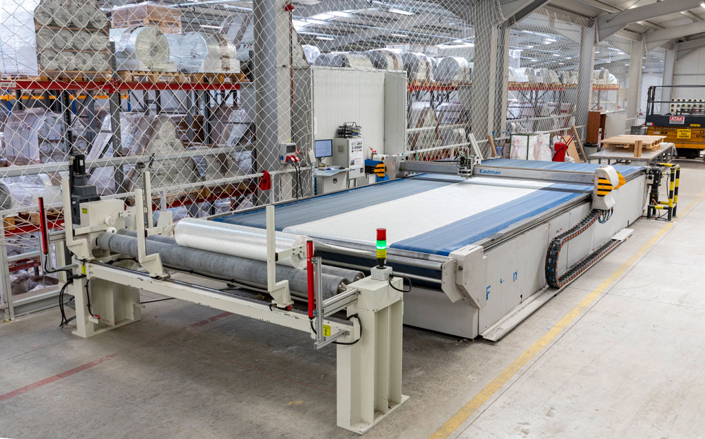 First BTUTECH product for CNC Fabric cutting companies, “Roll Feeder”! BTU Tech