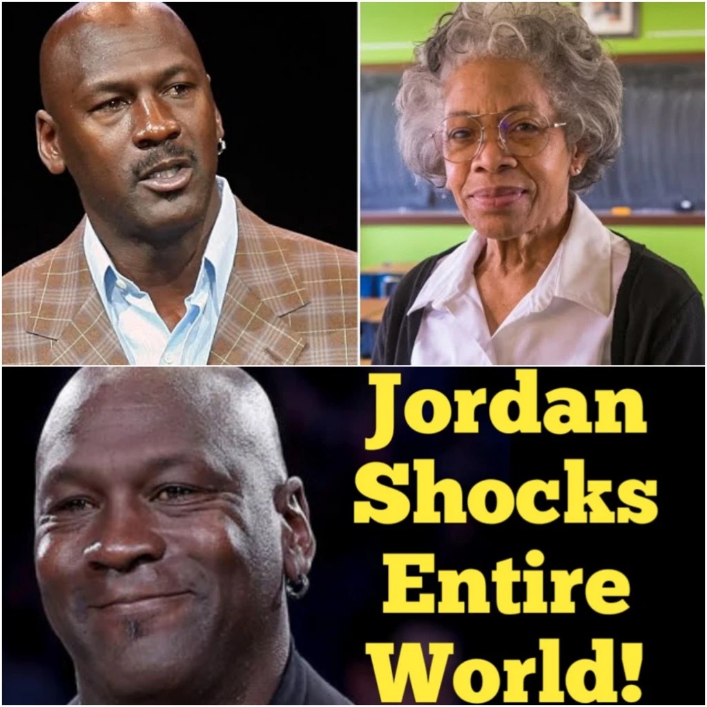 Michael Jordan Finds His Childhood Teacher In Poverty And Shocks Entire