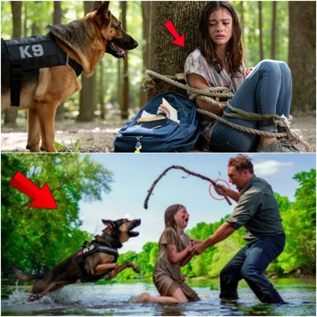 She Lived in a Nightmare With Her Stepfather But What the K9 Dog Did(04)