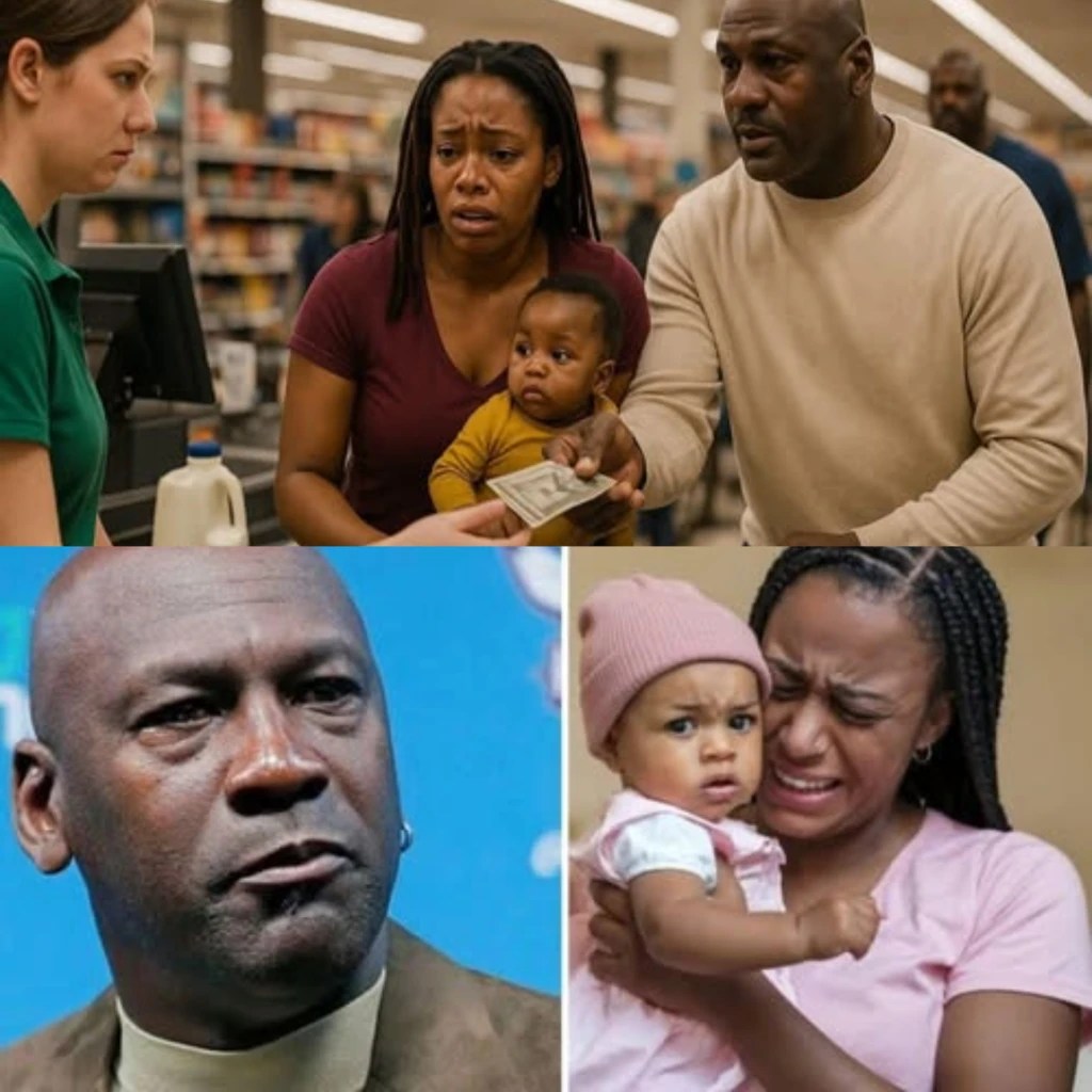 Single Mother Is Humiliated at the Supermarket What Michael Jordan(06)