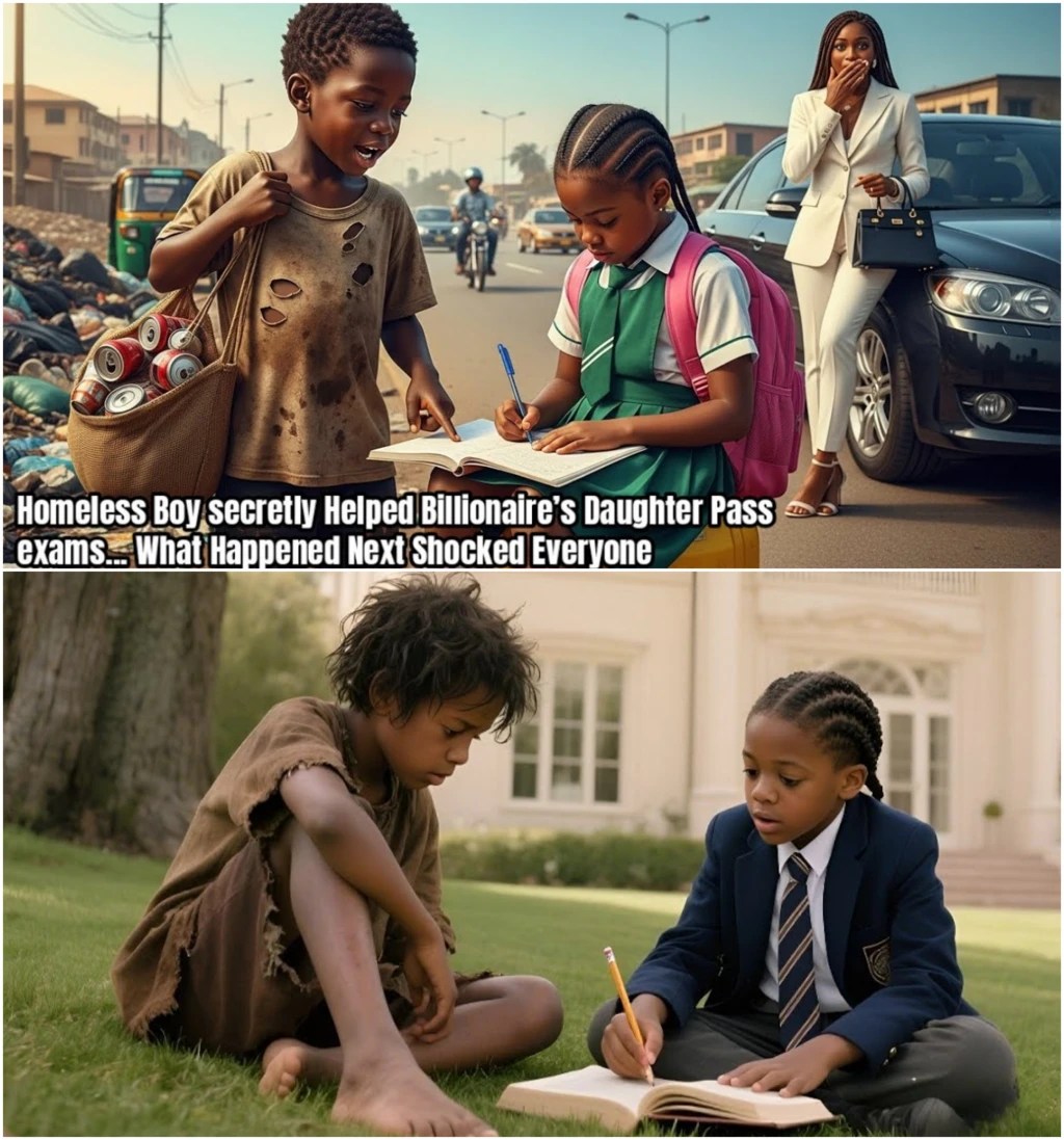 Billionaire Sees A Homeless Boy Teaching Her Daughter — What She Did