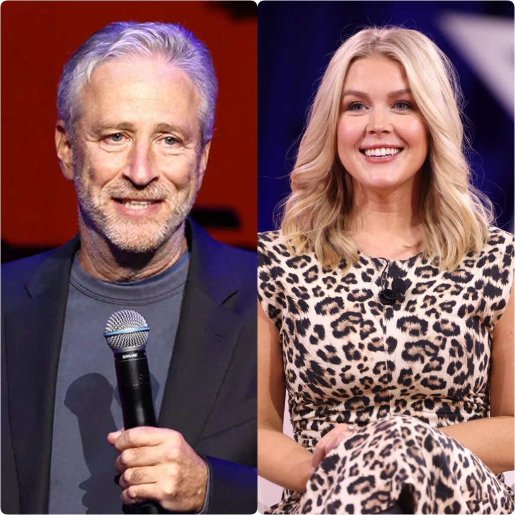 “Jon Stewart’s RazorSharp Joke Shatters Karoline Leavitt on Live TV