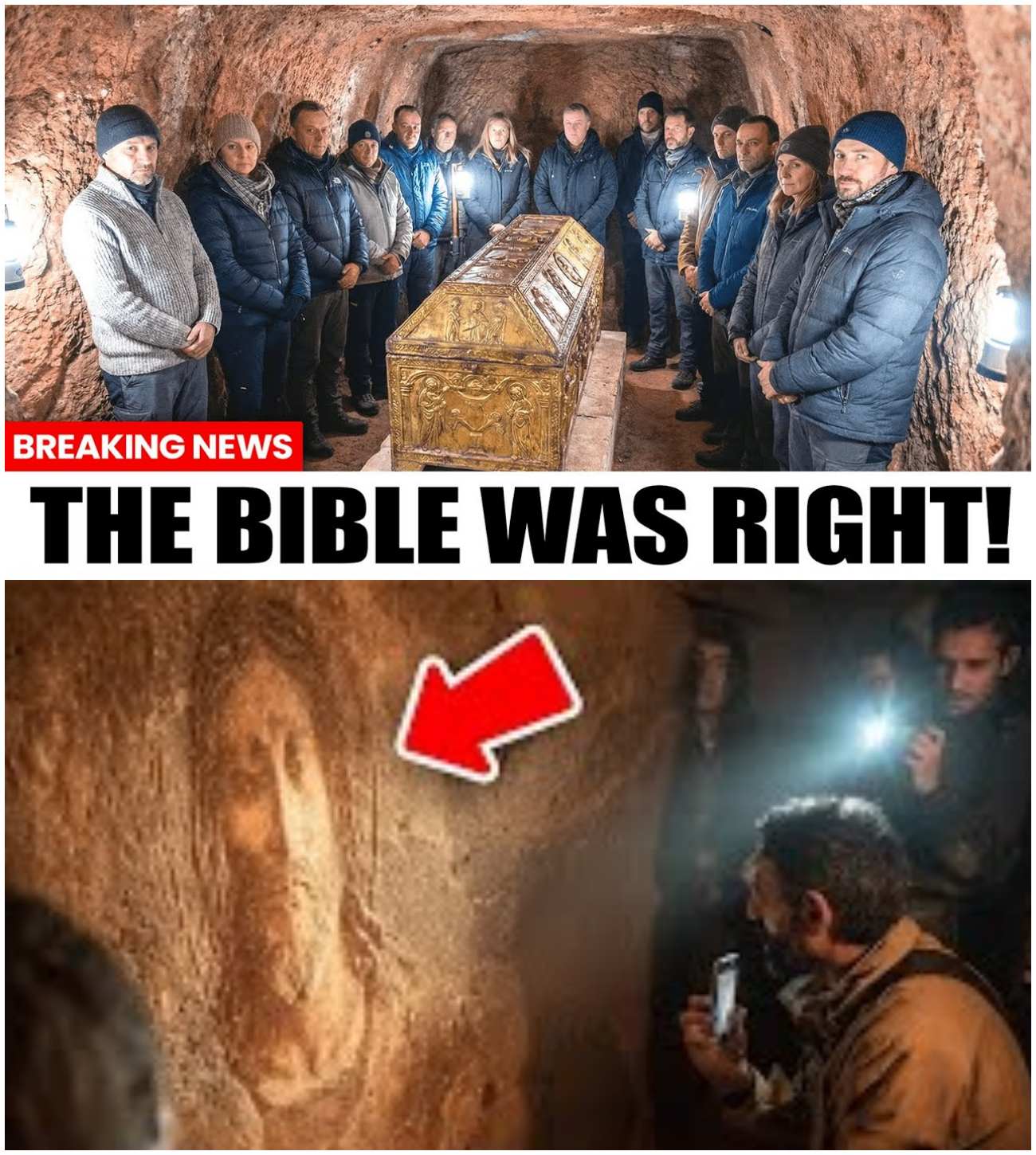 Archaeologists Just Discovered Something Beneath Jesus’ Tomb In