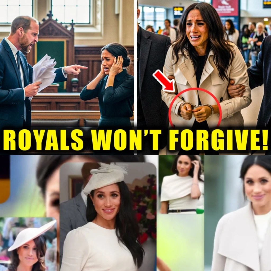 "Breaking Meghan Spotted at Heathrow, Prince William Outraged by