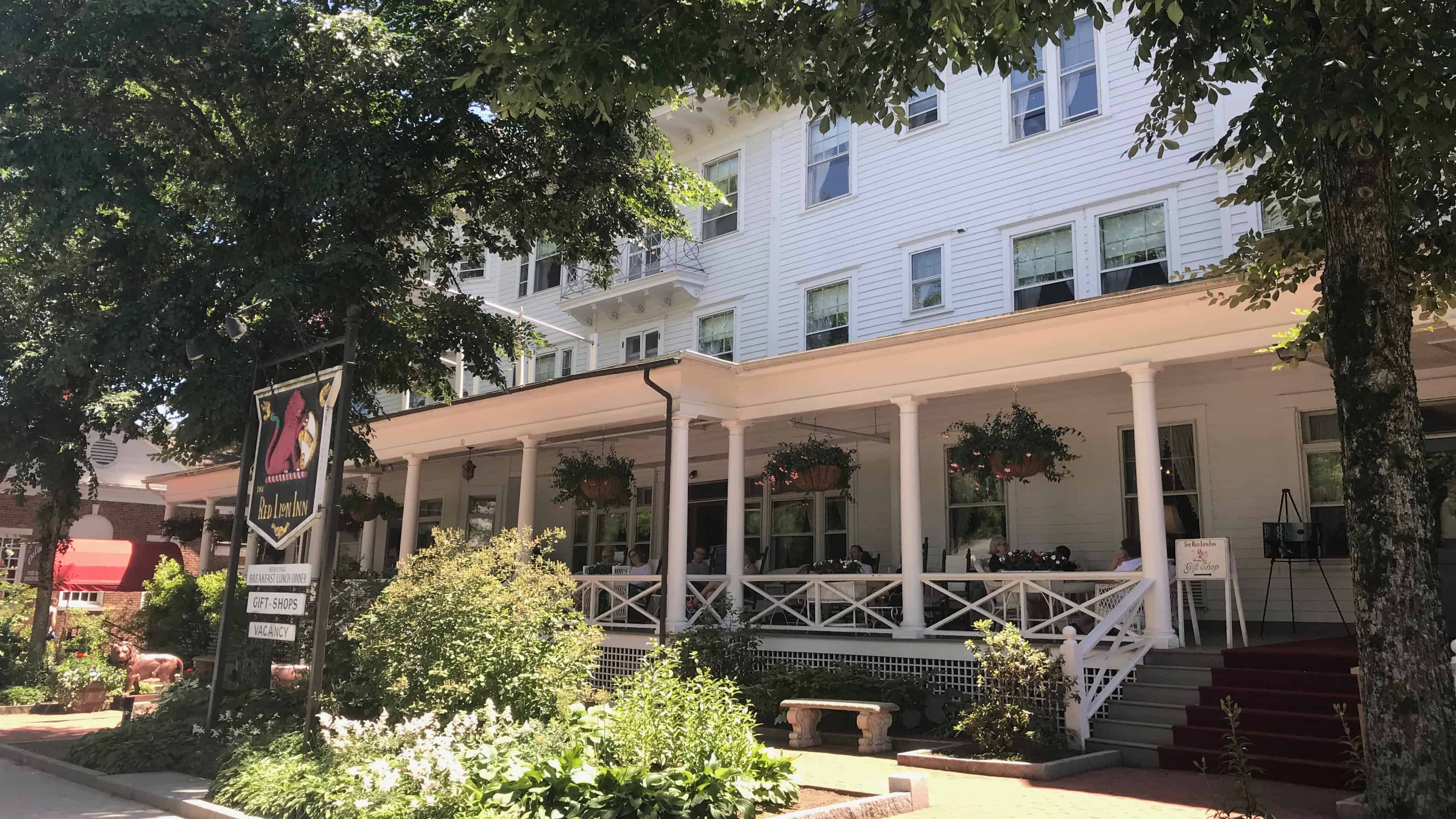 Red Lion Inn est. 1773 in Stockbridge BTW Berkshires BTW Berkshires