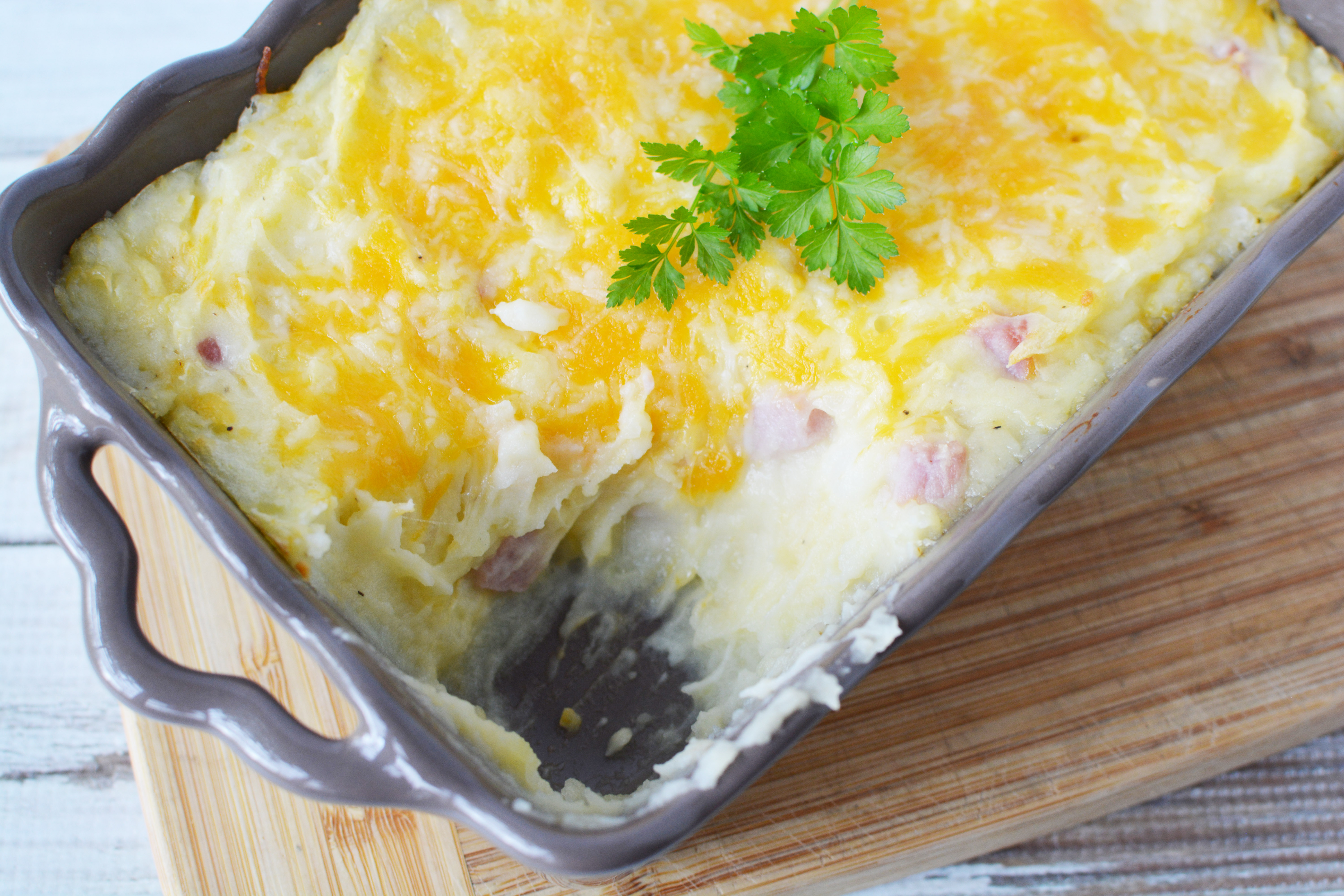 Twice Baked Mashed Potatoes BubbaPie