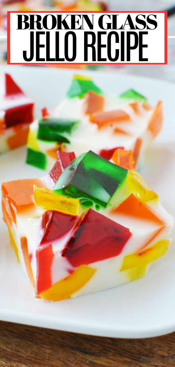 Easy Broken Glass Jello BubbaPie