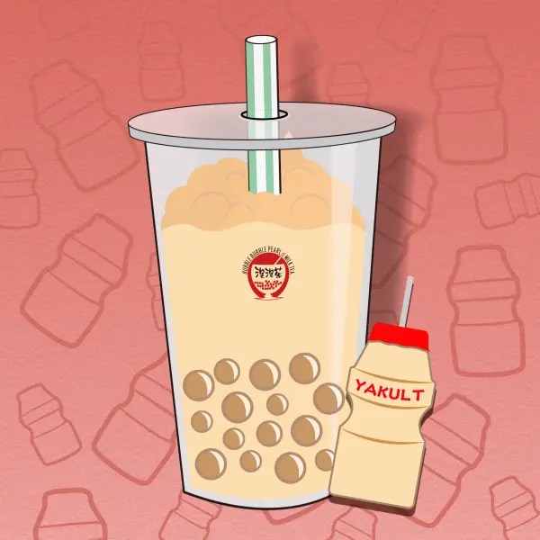 Yogurt Smoothie Bubble Bubble Tea