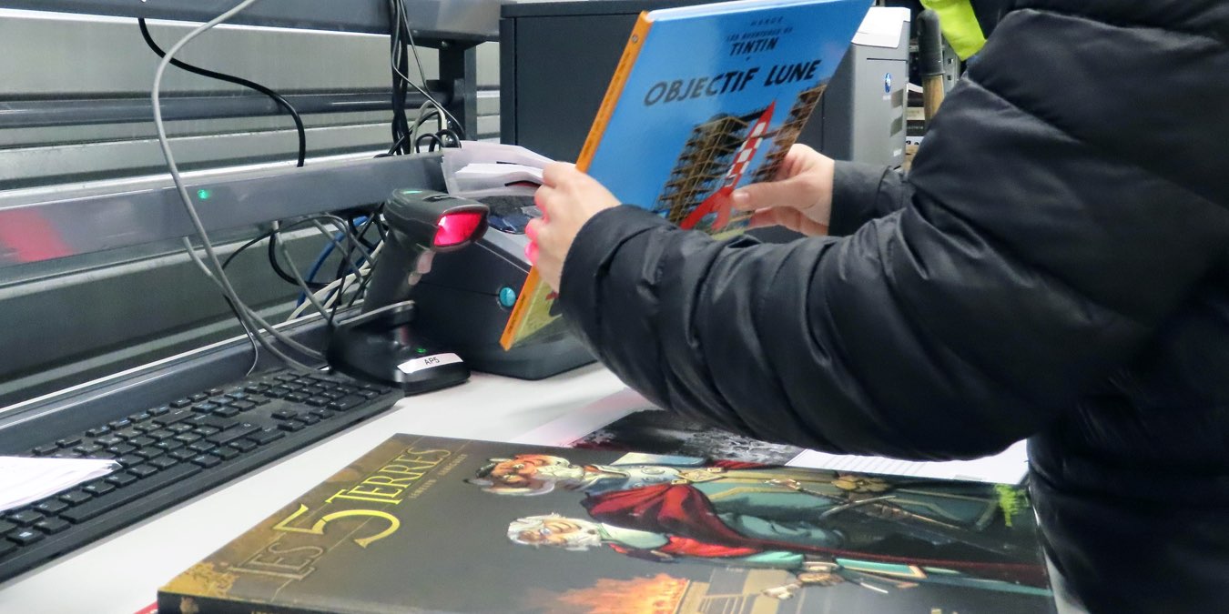 Illustration de l'article Bubble expédie vos albums : dans l’entrepôt