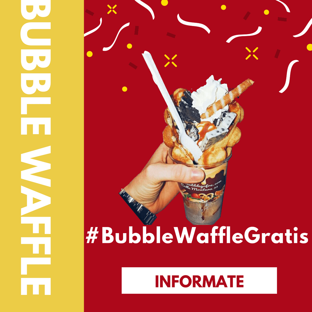 ¿ Qué es un Bubble Waffle ? Bubble Gofre Los mejores Bubble Waffles