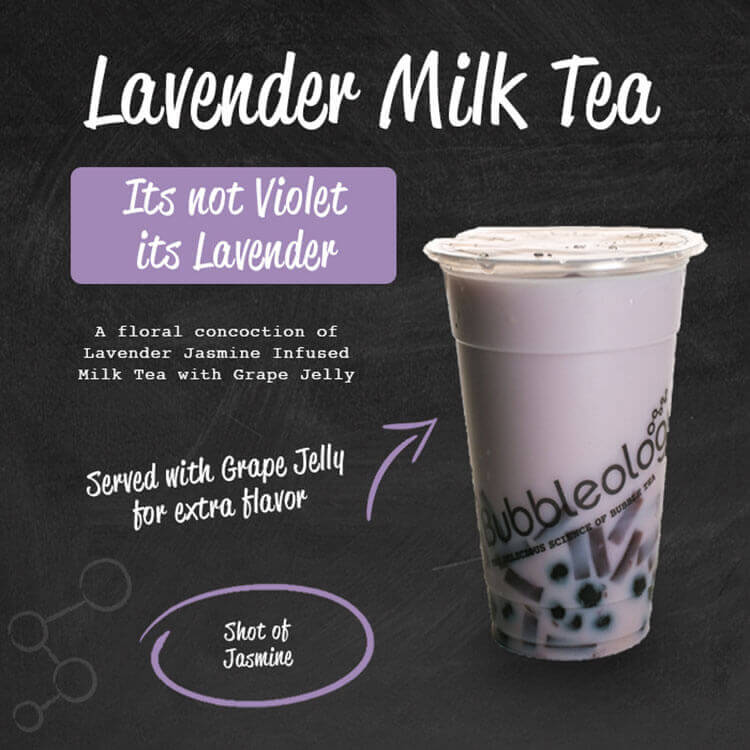 Milk & Fruit Bubble Teas Bubbleology