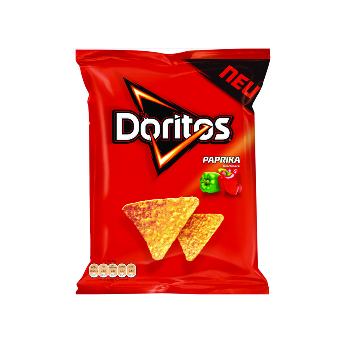 Doritos Paprika 110 gr Bubble Roma