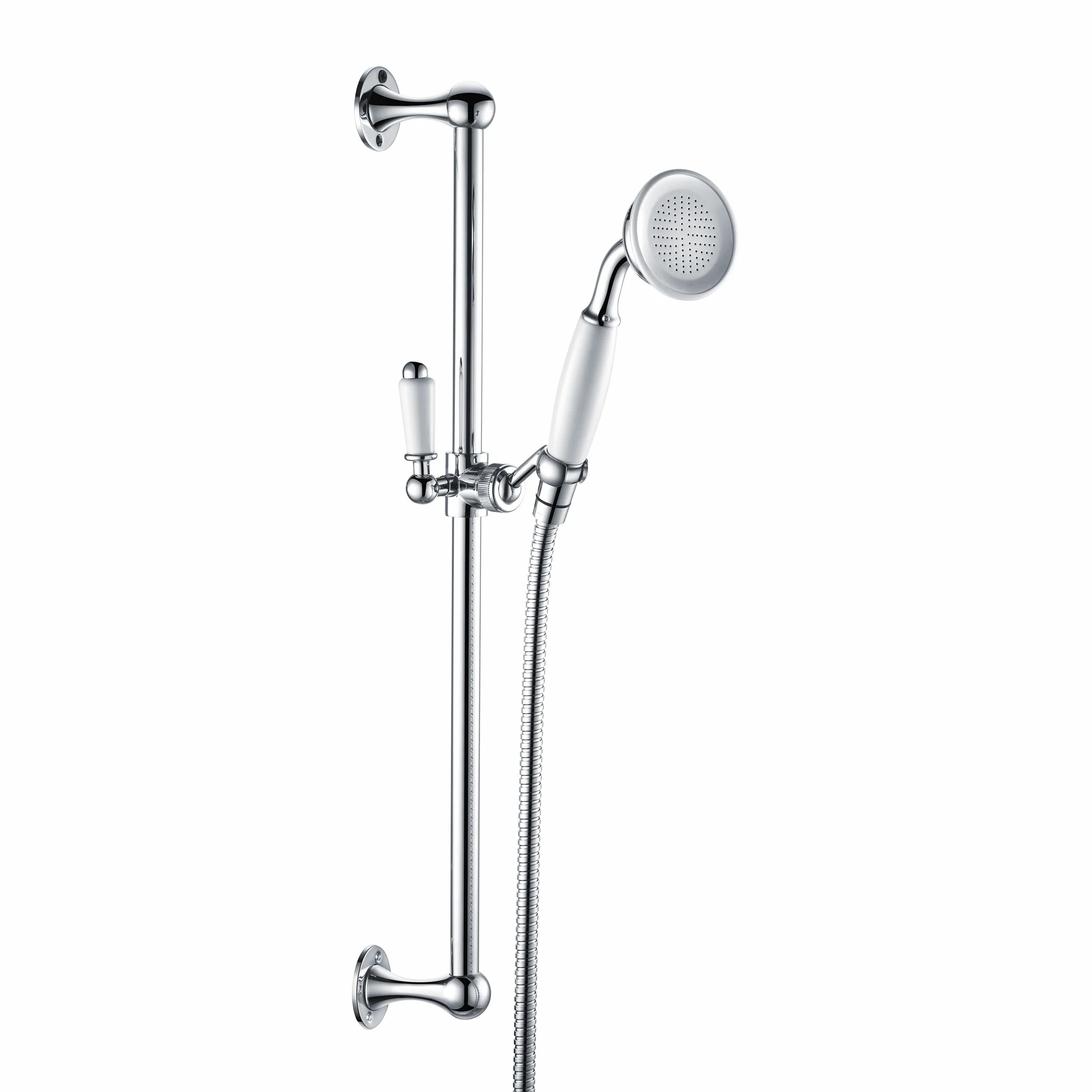 Traditional Shower Riser Rail Kit Bubbles Showers and Bathrooms