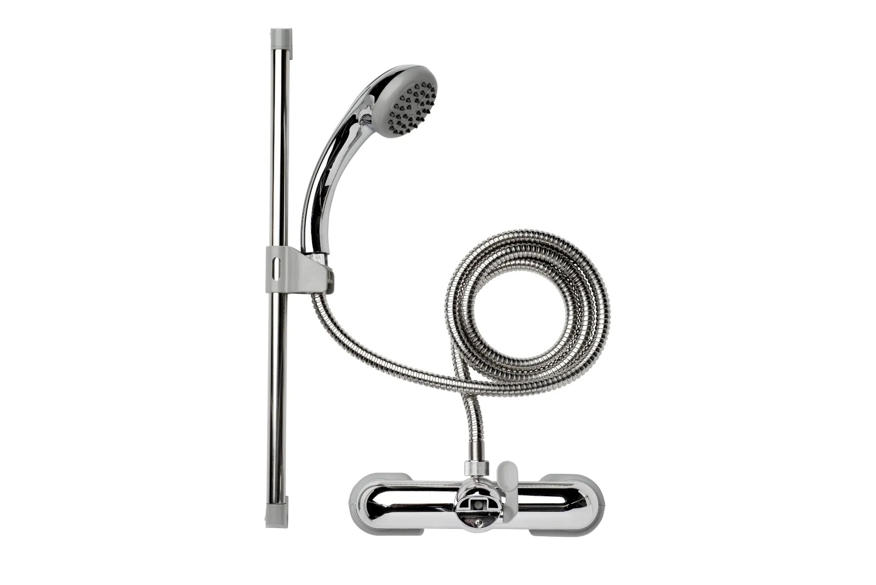 Croydex Chrome Bath Shower Mixer Set Bubbles Showers and Bathrooms