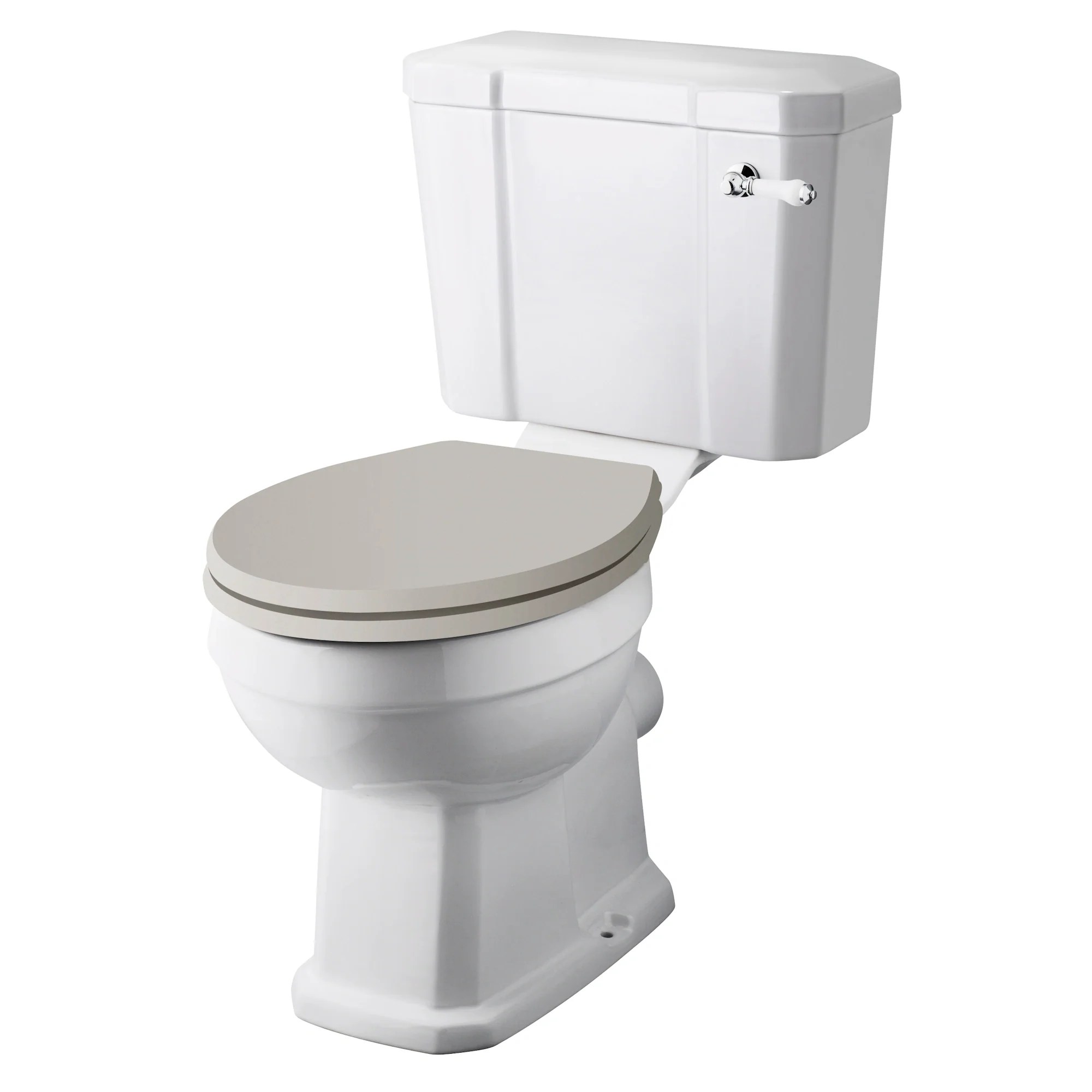 Hudson Reed Richmond Comfort Height Closed Coupled Toilet Bubbles
