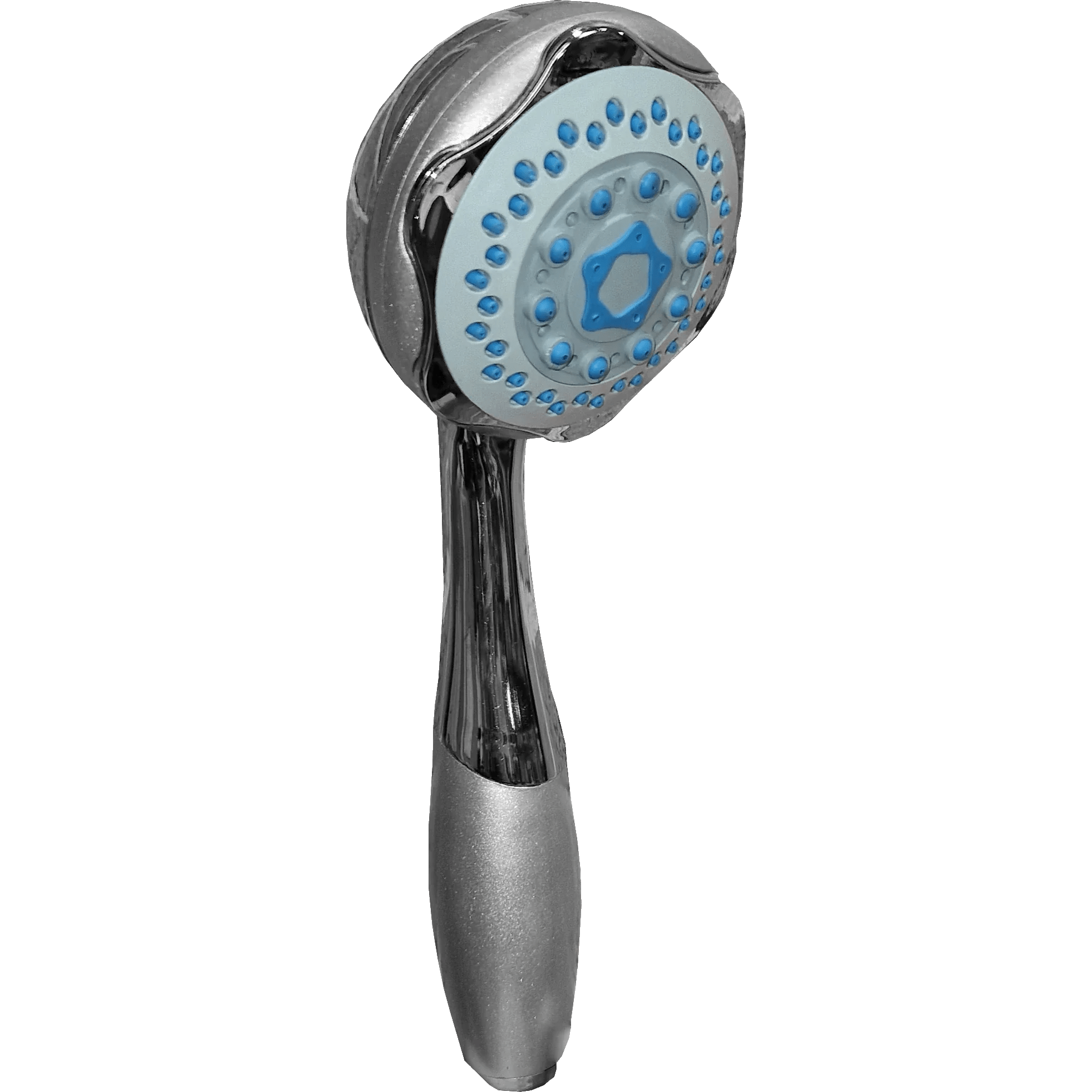 Premium Chrome MultiFunctional Shower Head Bubbles Showers and Bathrooms
