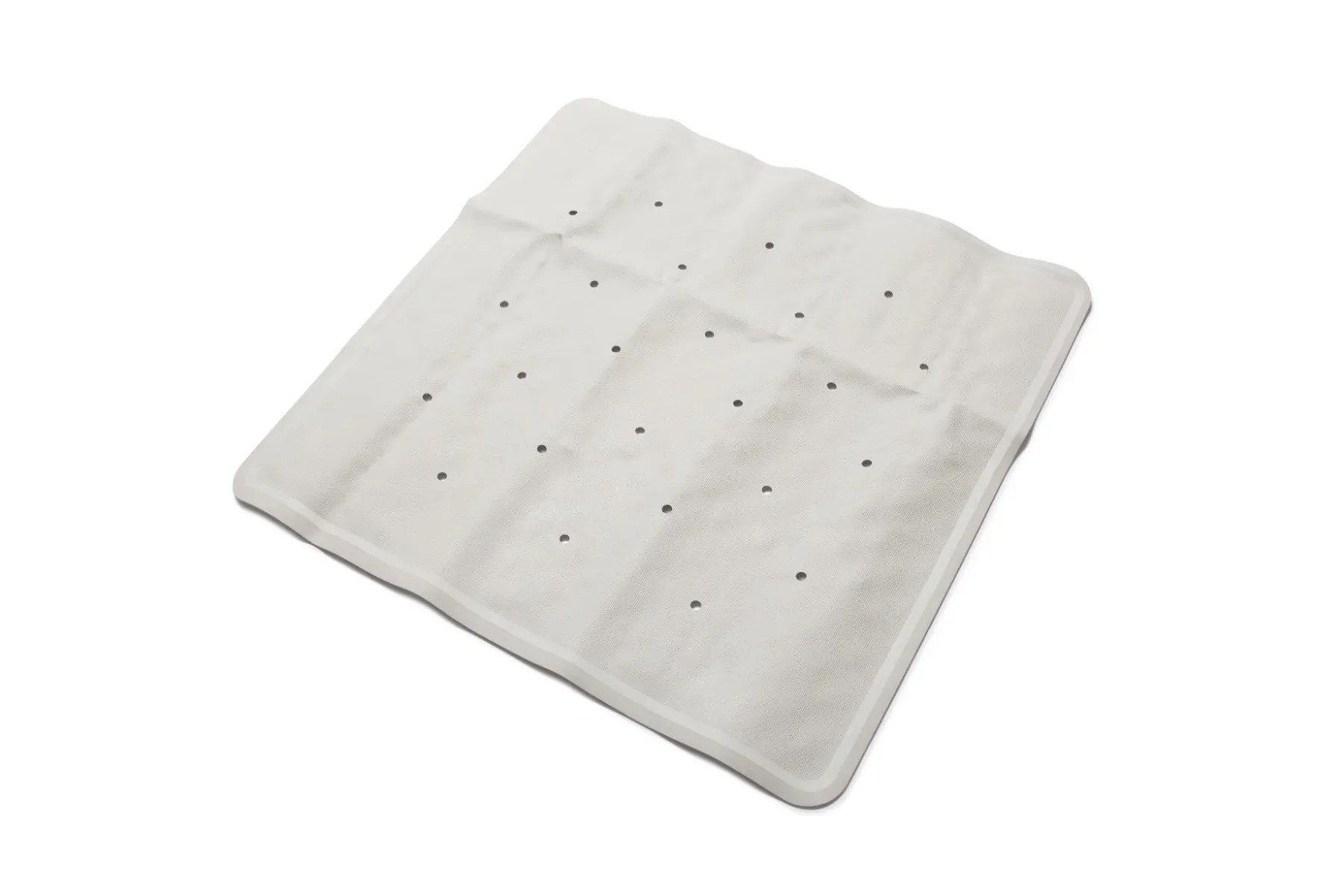 Croydex RUBAGRIP White Shower Tray Mat Bubbles Showers and Bathrooms