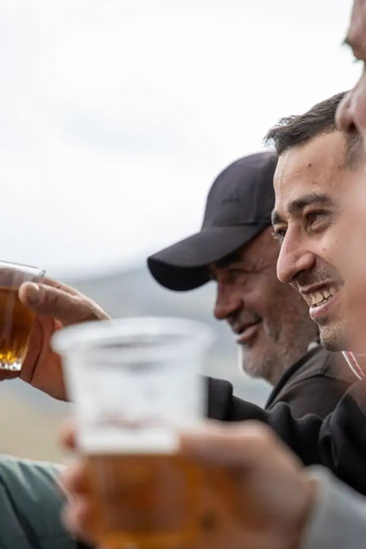 Gallery Bubbles and Brews Cart Serving Prosecco on Tap and Wheels