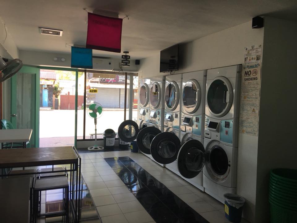 Bubble Spin Laundromat We care for the clothes you wear. Wash more