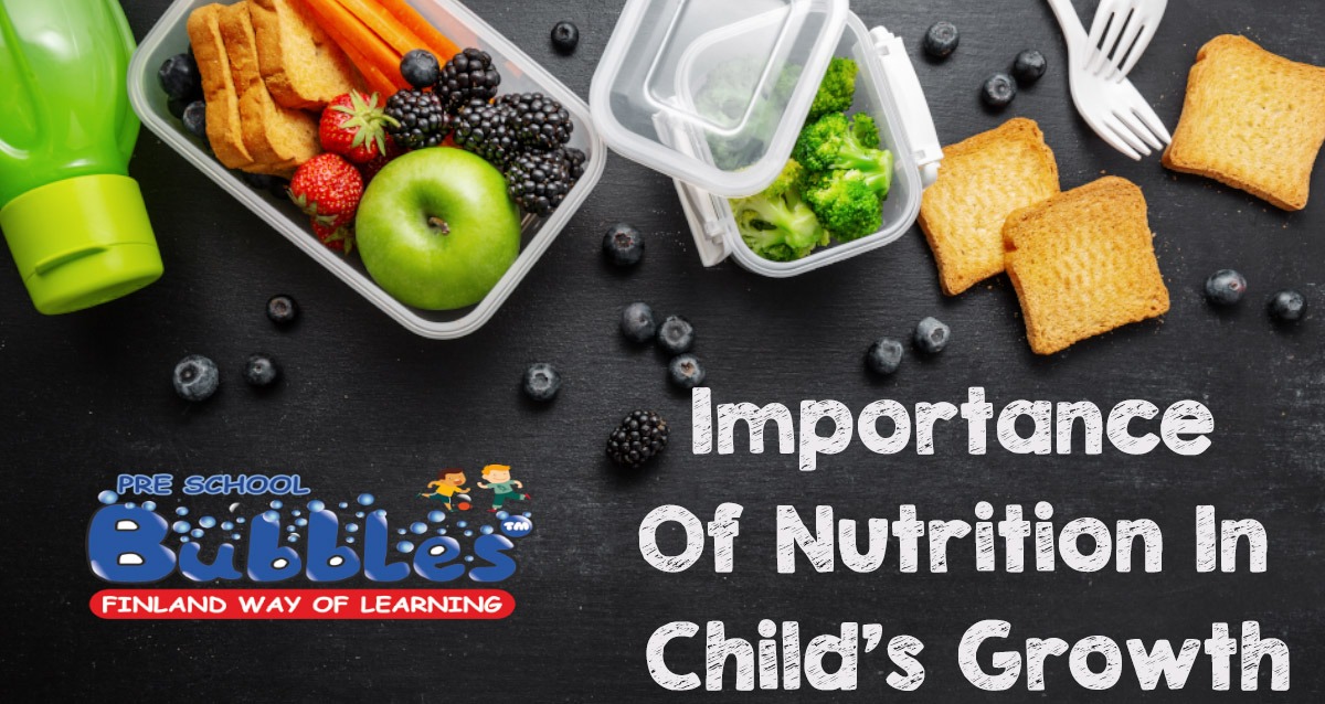 best playschool in Uttarakhand importance of nutrition in child’s growth