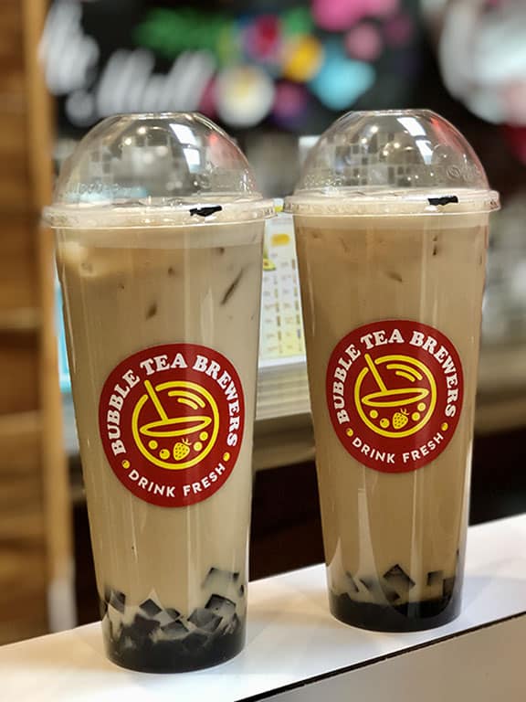 Bubble Tea Brewers Drink Fresh
