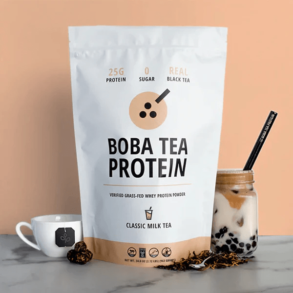 Boba protein powder Milk Tea protein podwer for building muscle