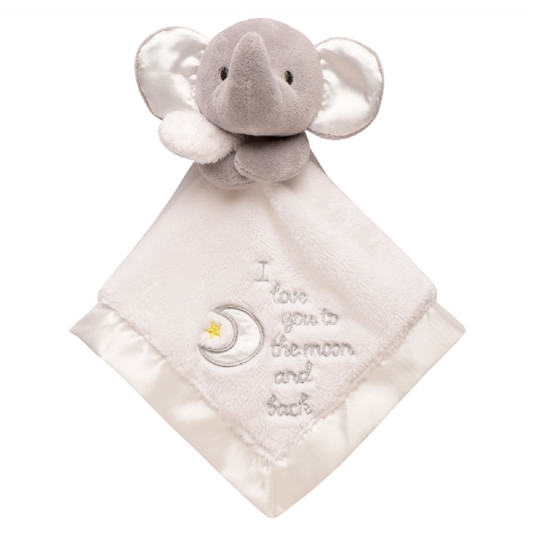 Lovey Security Blanket Elephant Toy BubPals Australia