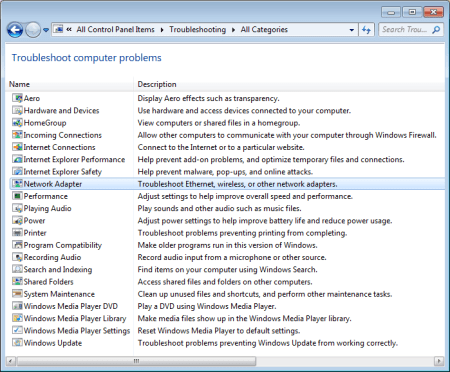 First Stop When Troubleshooting Windows - Control Panel