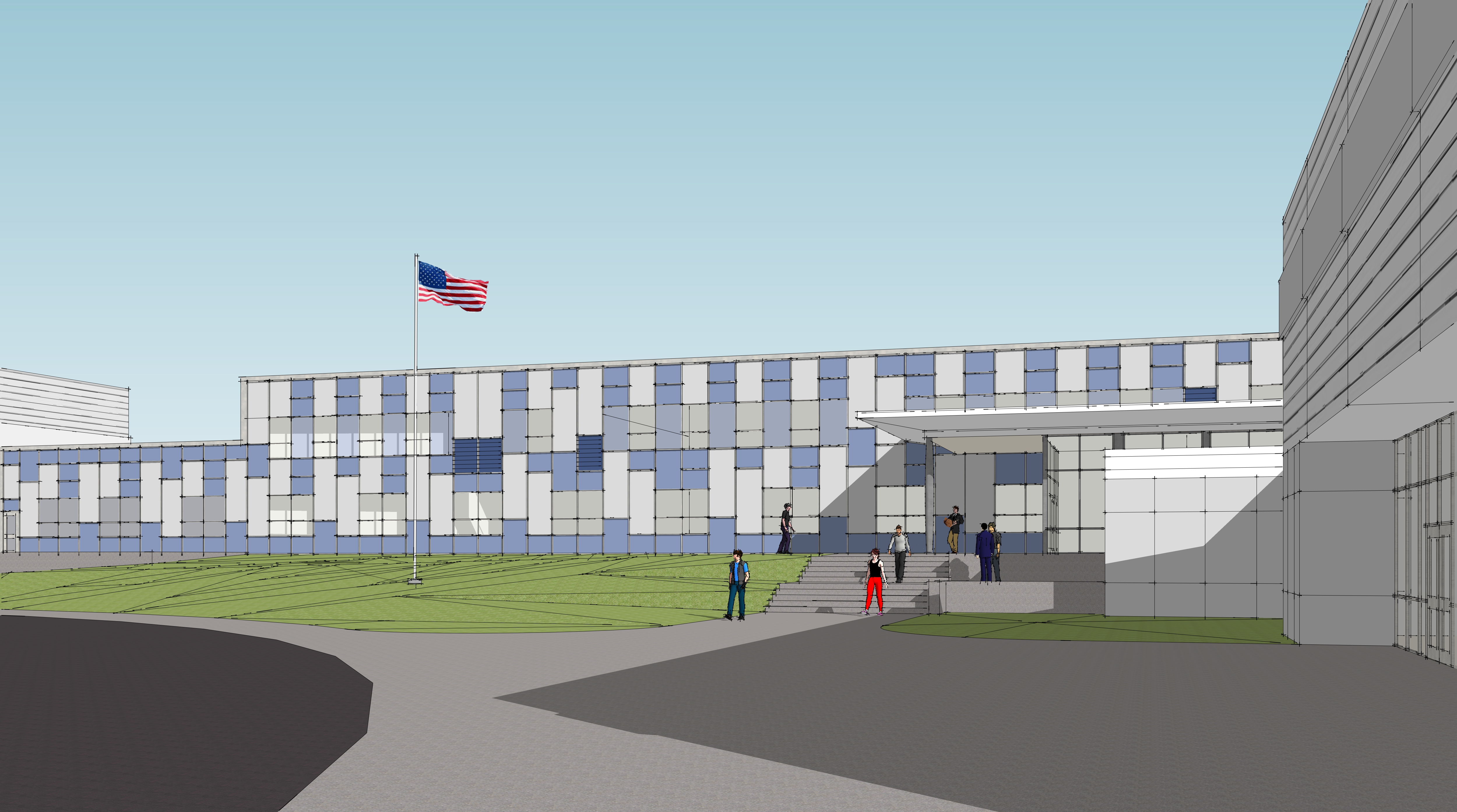 Warren Area High School Renovation, Warren County School District, PA