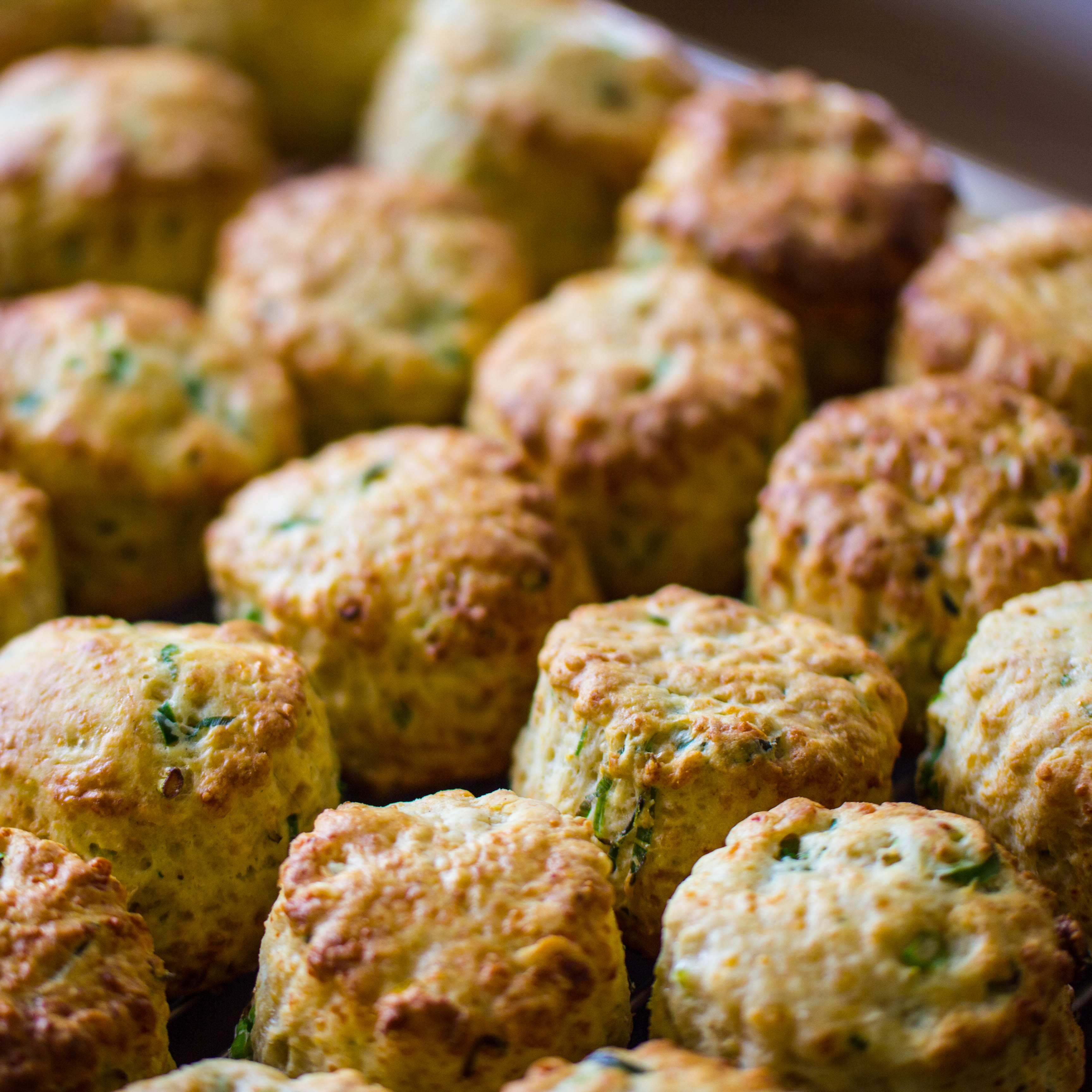 Cheese, Chilli and Mustard Scones buchbites