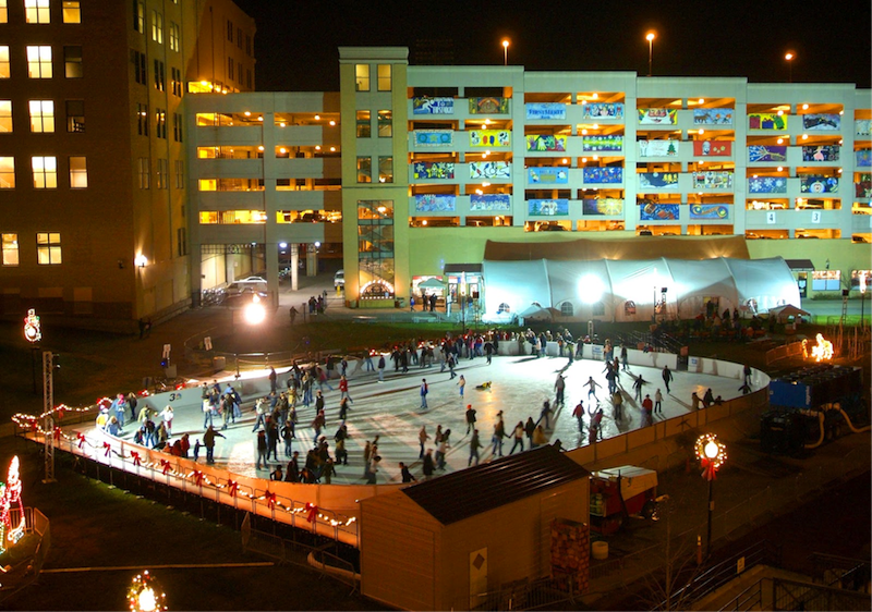 Lock 3 opens ice skating rink for winter The Buchtelite