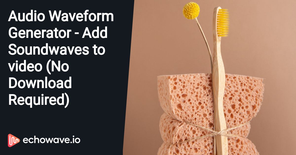 Audio Waveform Generator Add Soundwaves to video (No Download Required)