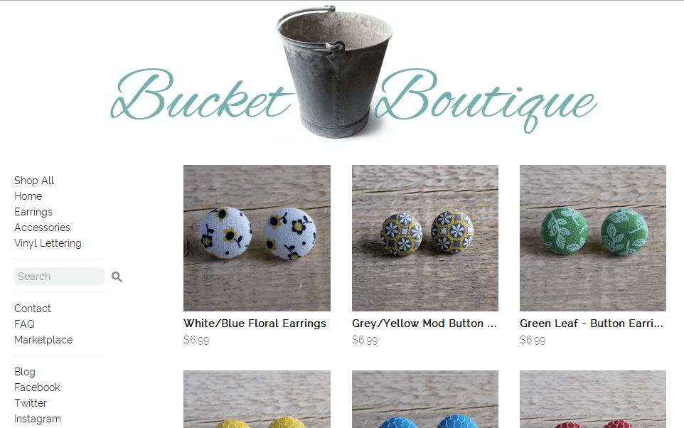 New Store Front! Bucket Boutique Blog