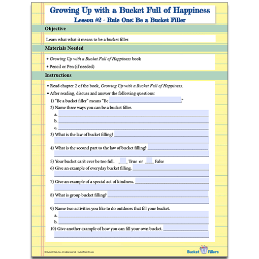 Growing Up with a Bucket Full of Happiness Lessons