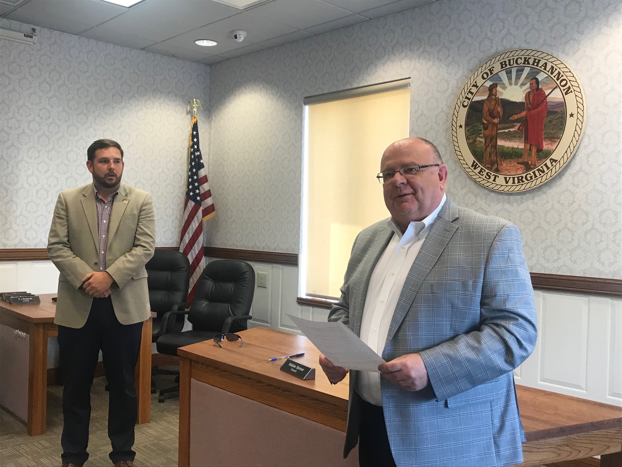CITY OF BUCKHANNON » Mayor Skinner and City Council Members Sworn In at