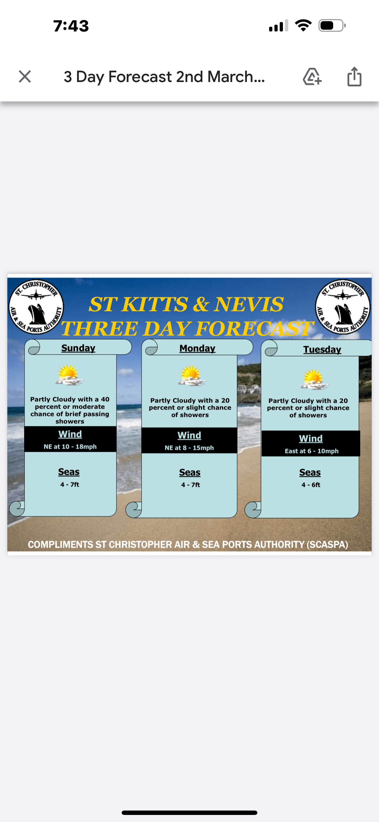 5pm Wx forecast and 3 day forecast 2nd March, 2024 Buckie Got It