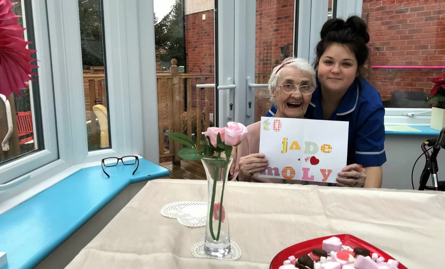 Brunswick House Nursing Home Celebrates Valentine's Day Buckland Care