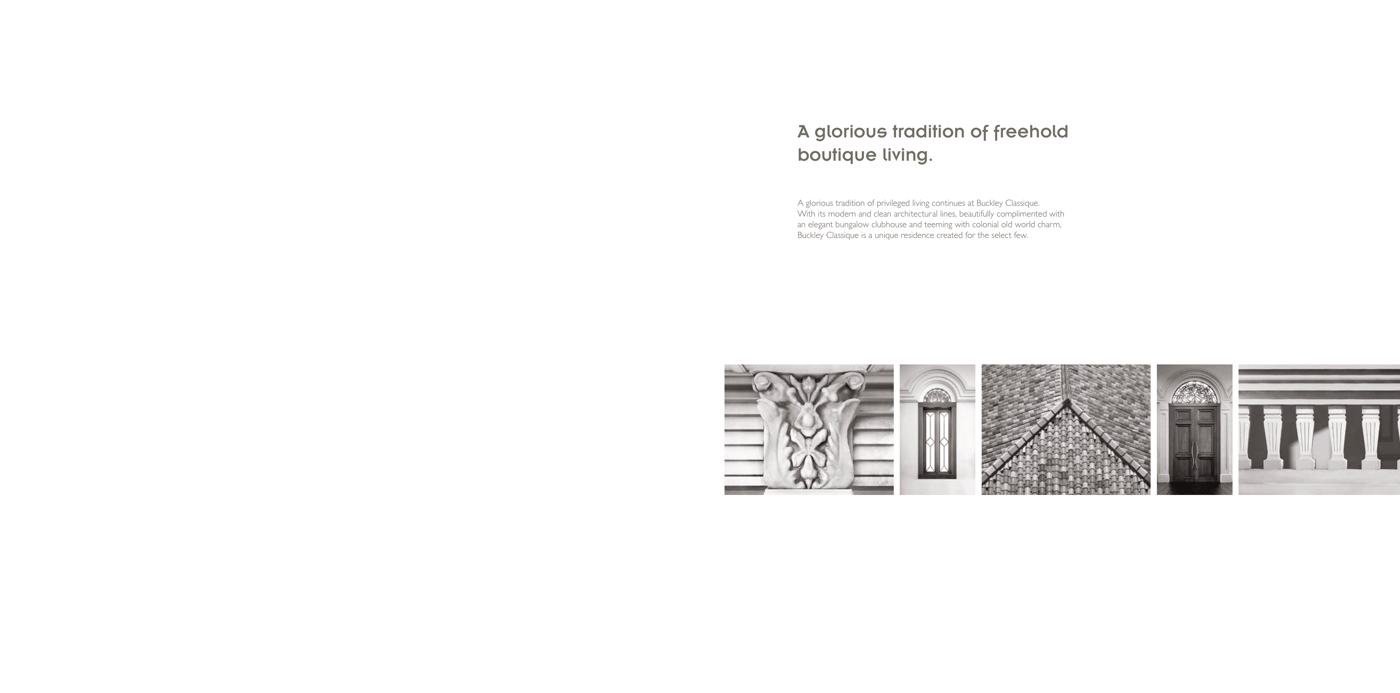 Buckley Classique cherishing Singapore's unique architectural heritage