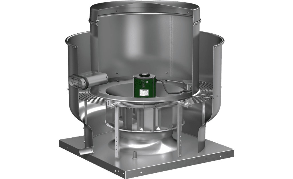 CUE140VG Upblast Exhaust Fan, Direct Drive, VariGreen EC Motor, 3/4HP