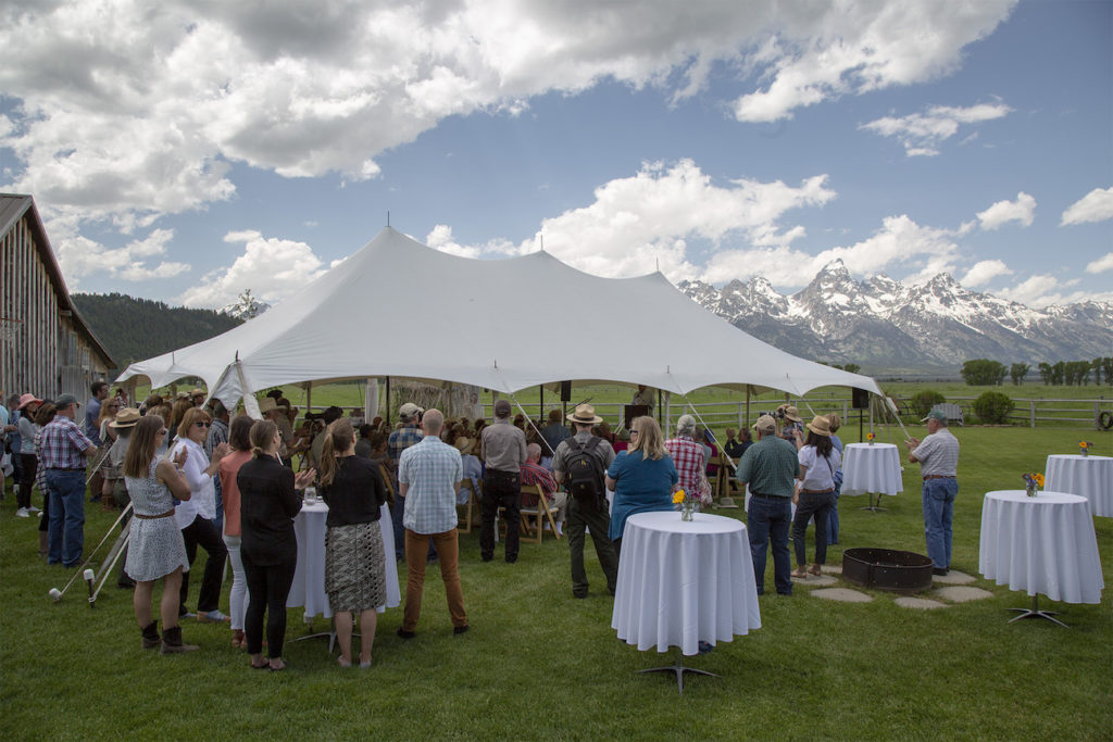 Grand Teton able to secure Moulton Ranch Cabins inholding Buckrail