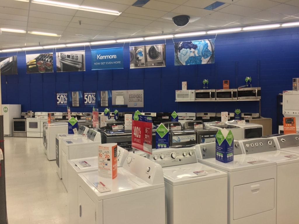 Kmart will unveil Sears Home Appliance shop today