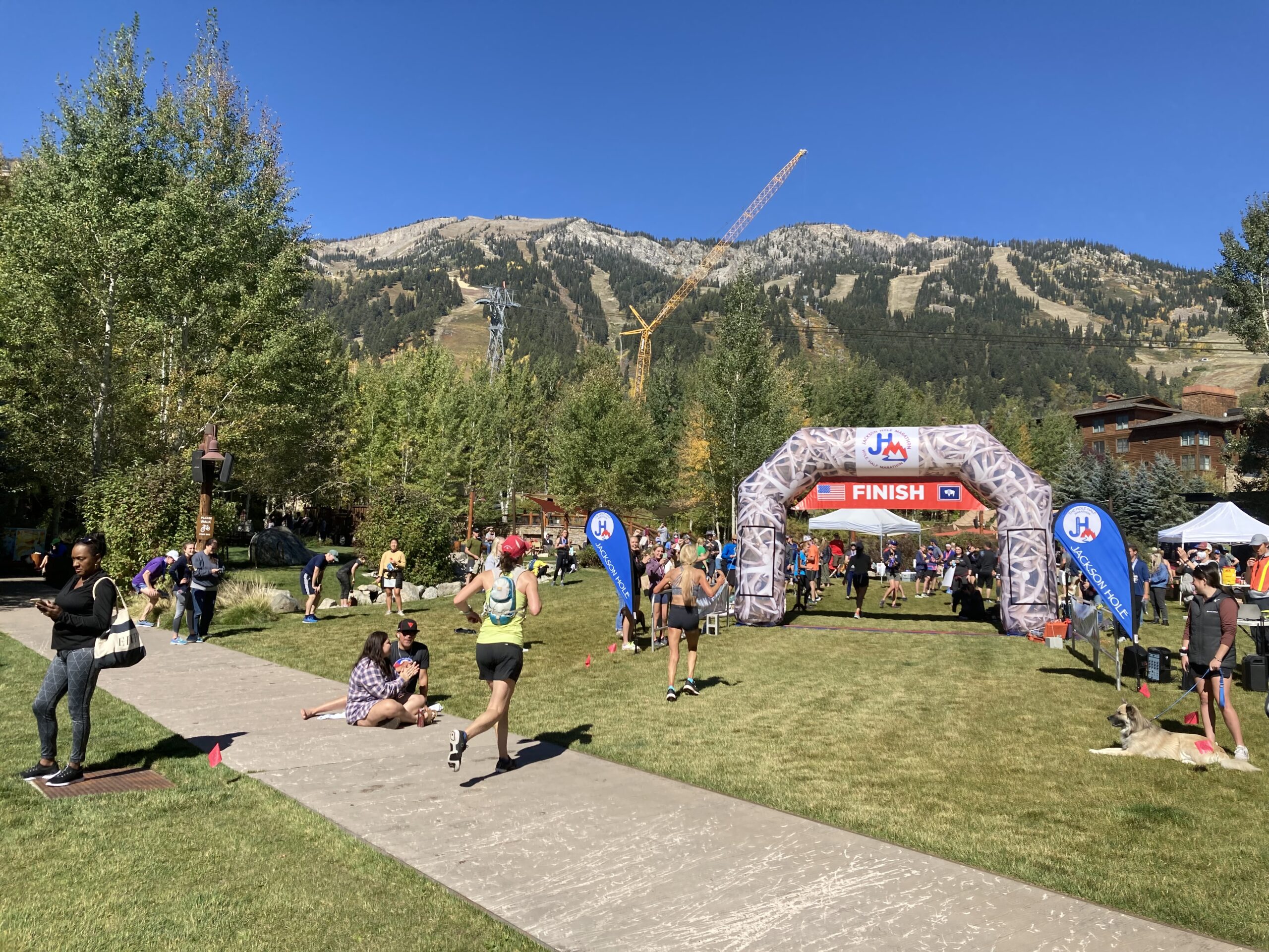 SNAPPED Jackson Hole Marathon finishes in Teton Village
