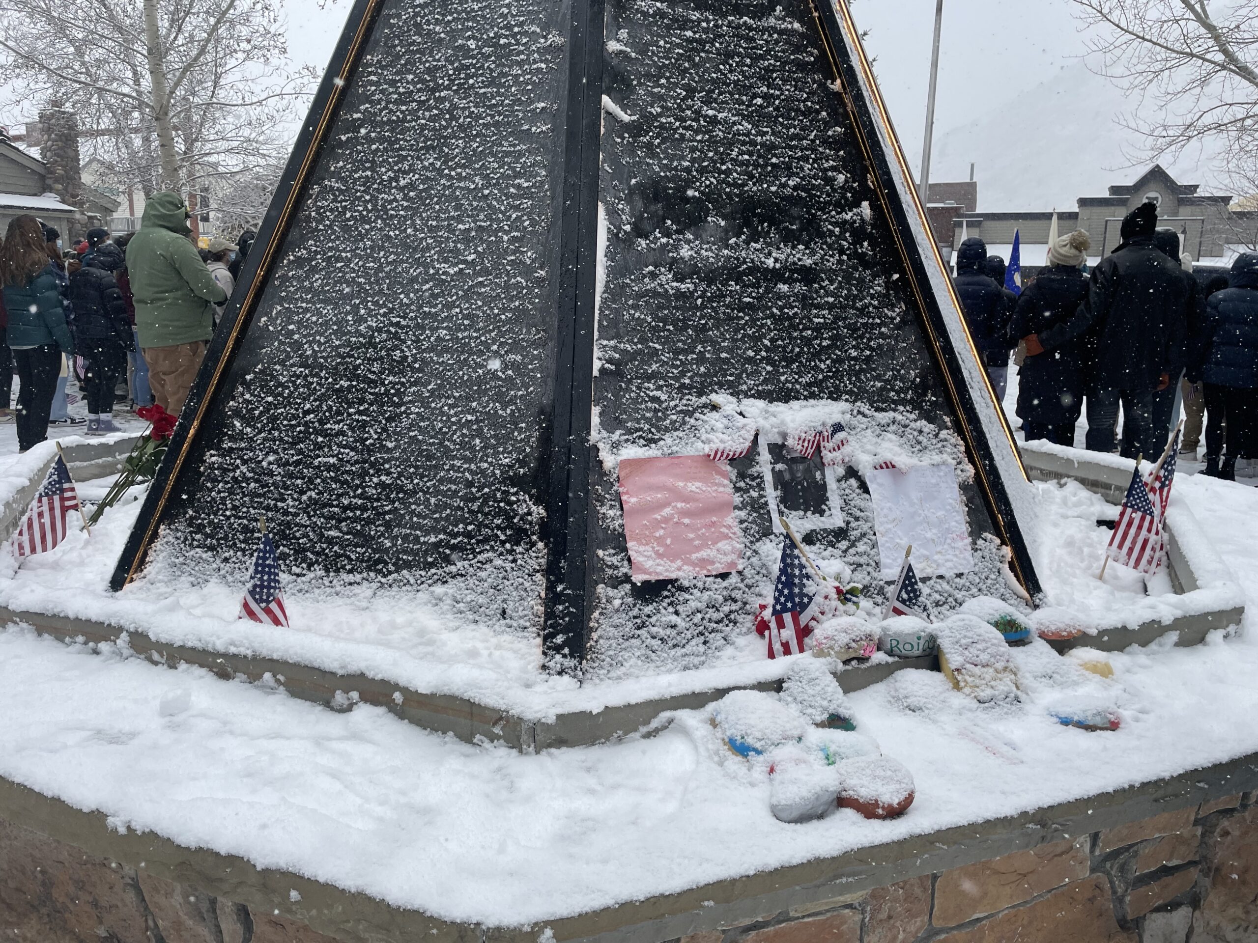 SNAPPED Veterans day ceremony on Town Square