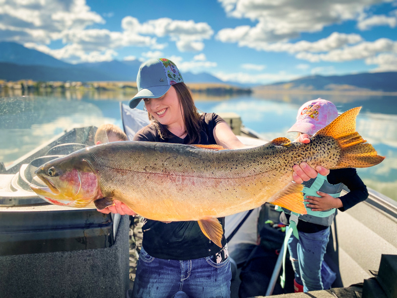 Idaho angler lands record trout